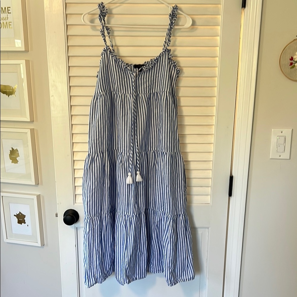 J. Crew Striped Summer Dress - XS - EUC